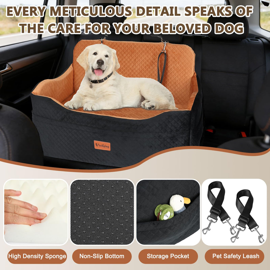 Large Dog Car Seat with 4 in Cushion G192