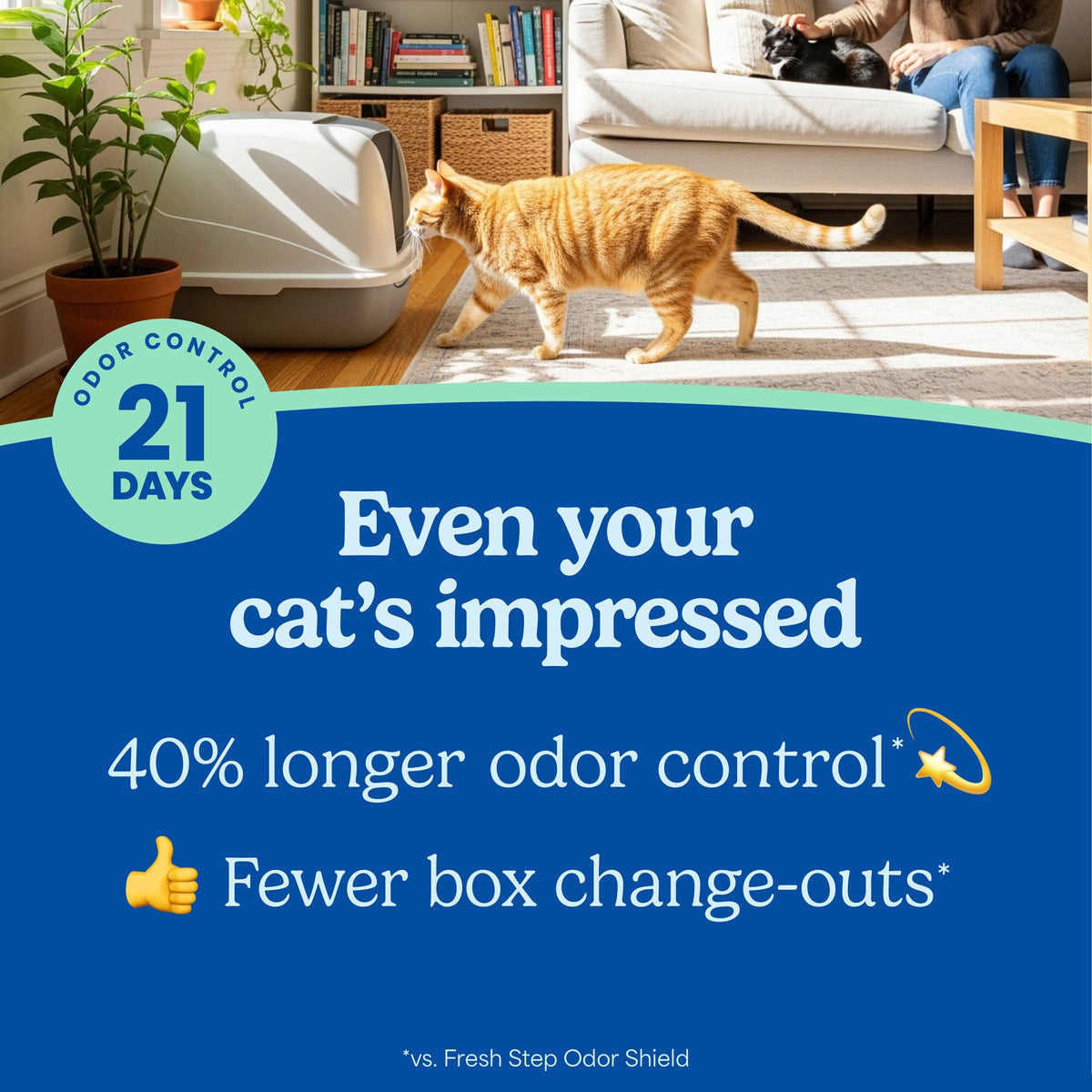 Multi Cat Clumping Cat Litter 16 lb. 2 Pk S152382