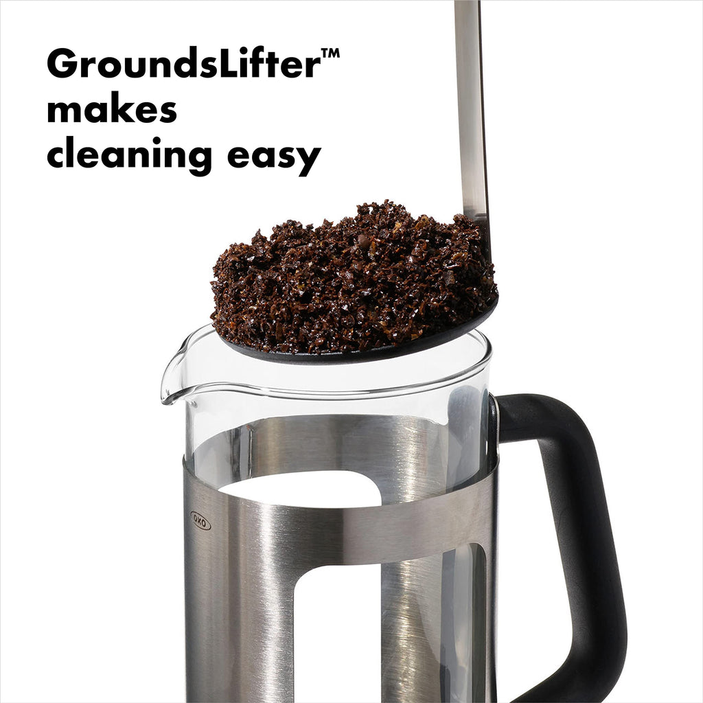 Stainless Steel French Press Coffee Maker 32oz S5097