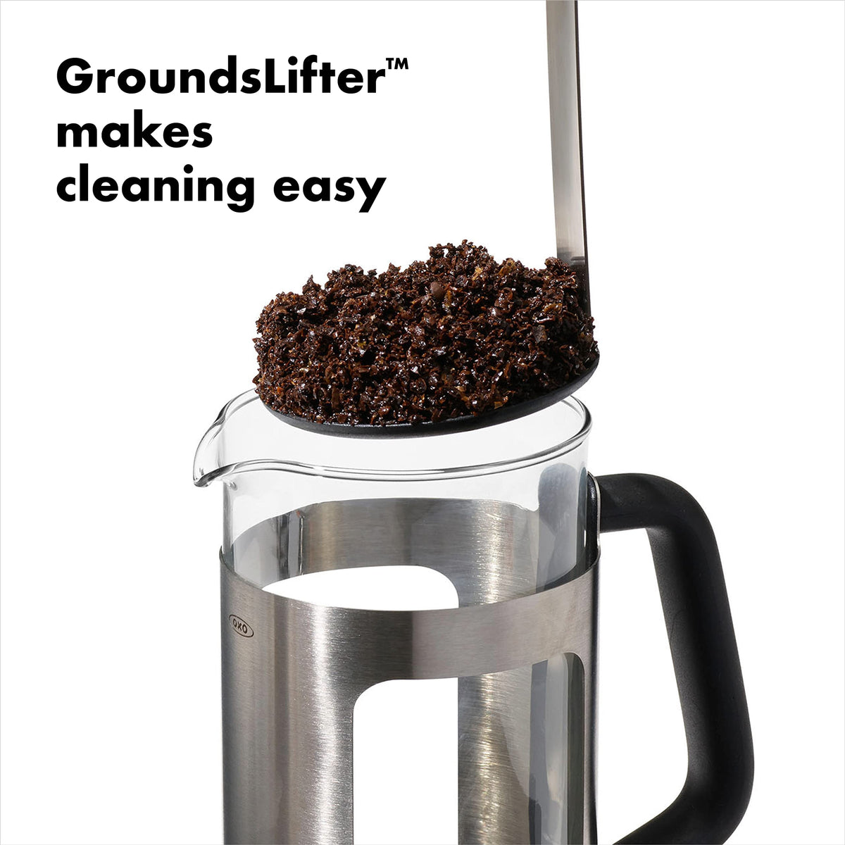 Stainless Steel French Press Coffee Maker 32oz S5097