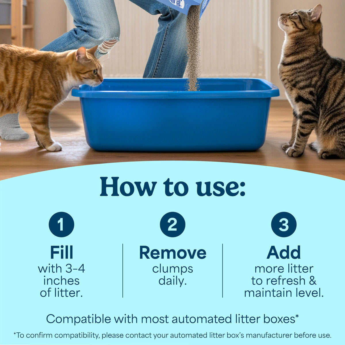 Multi Cat Clumping Cat Litter 16 lb. 2 Pk S152382