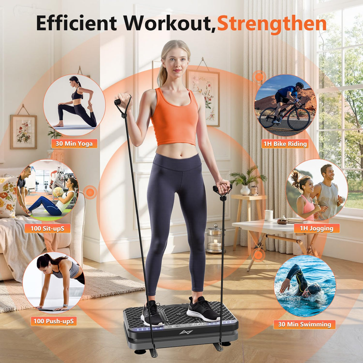 Vibration Plate Exercise Machine O5312