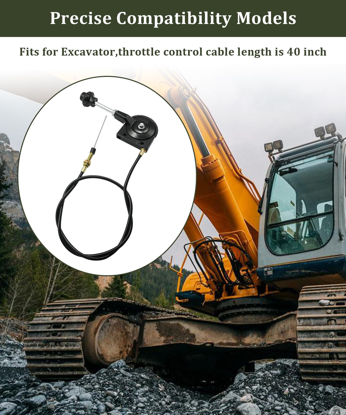 Excavator Throttle Cable Controller G6461