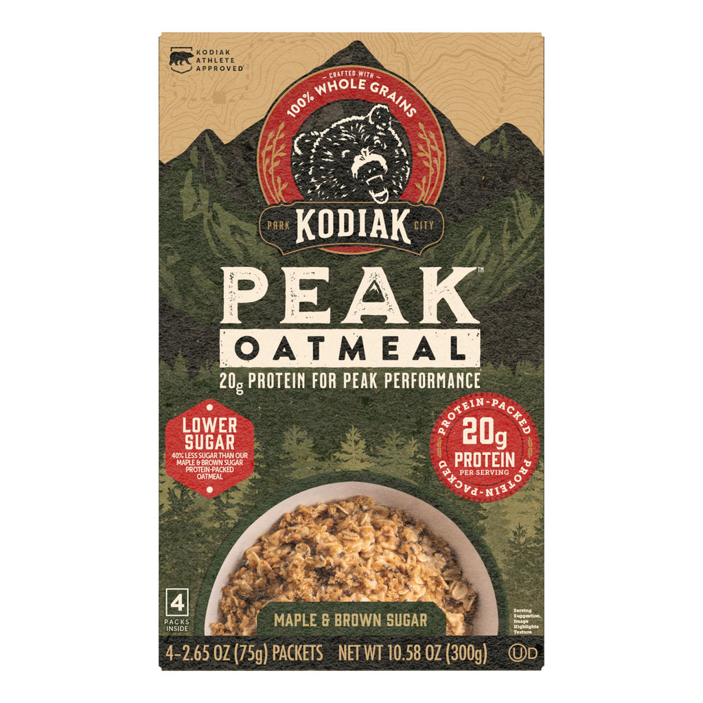Instant Oatmeal, Maple Brown Sugar, High Protein, 6pk Z52790