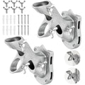 Heavy Duty Aluminum Rustproof Flag Pole Holder Wall Mount 2Pack C1754