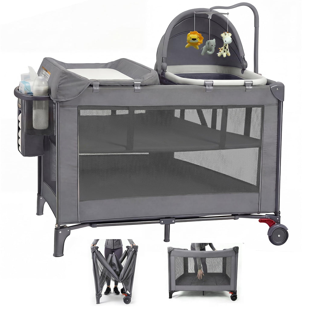 4 in 1 Baby Pack and Play with Bassinet X34035