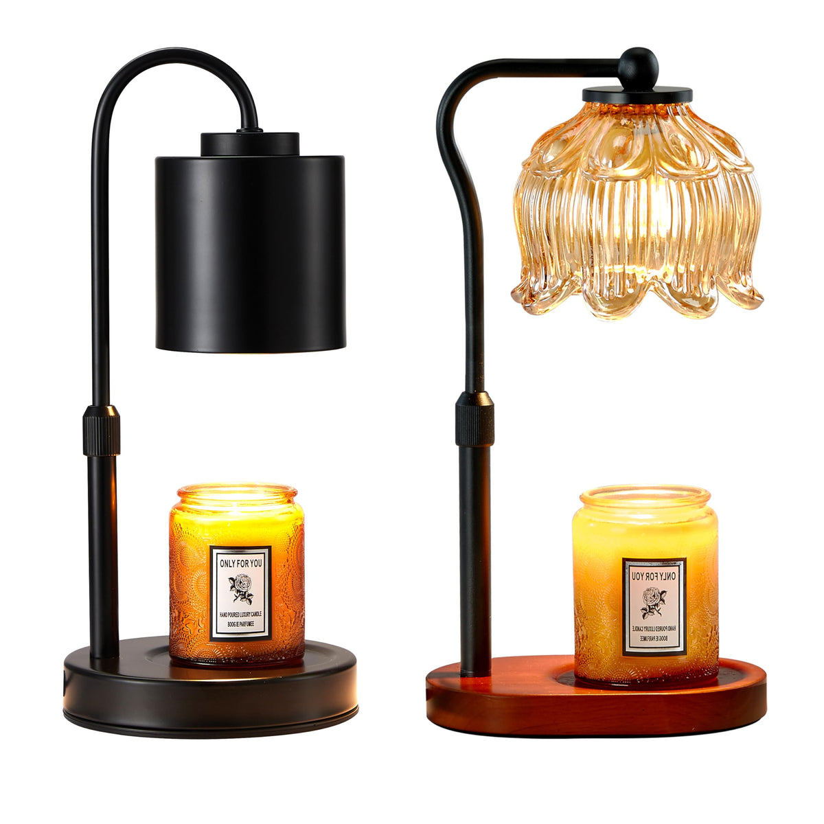 Candle Warmer Lamp with Timer & Stepless Dimming Z388