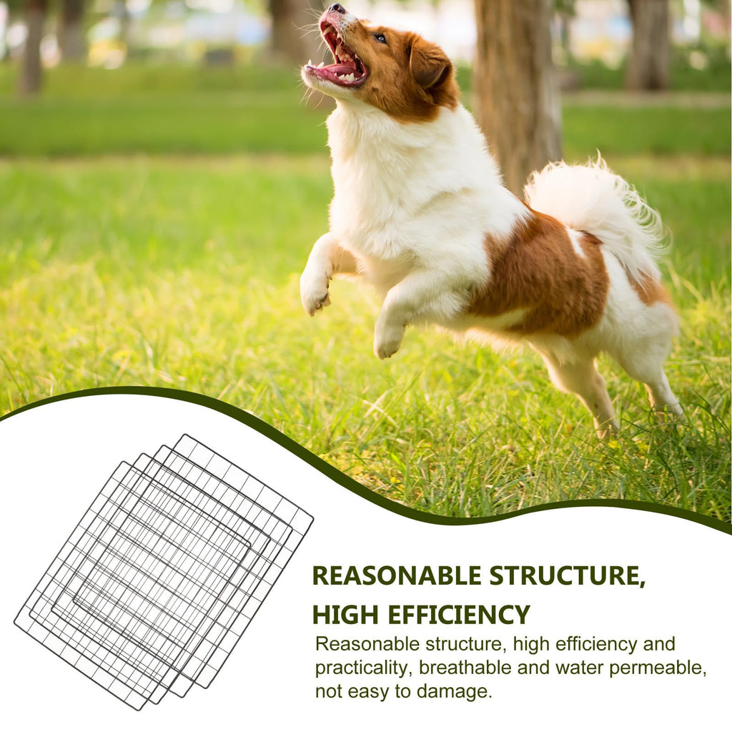4pcs Flexible Iron Mesh Dog Fence Panels E779185