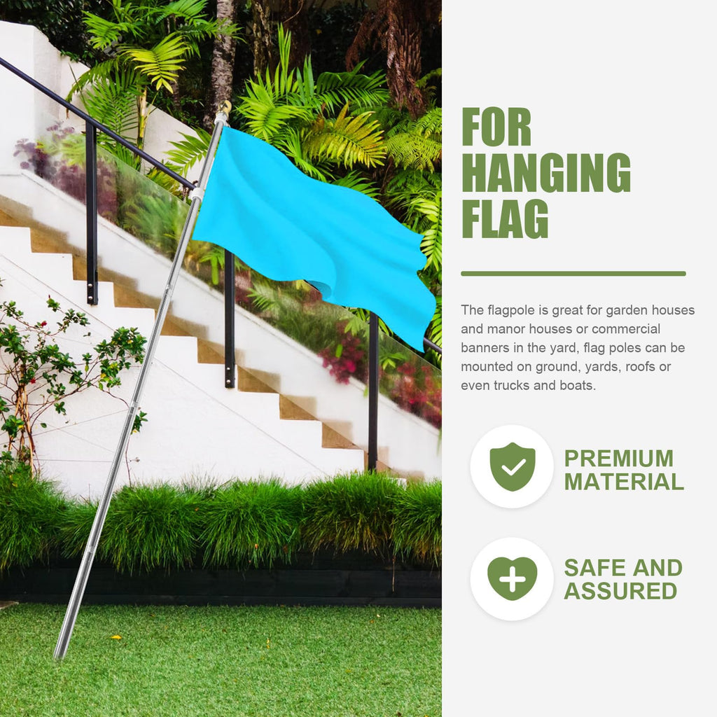 Detachable Flag Pole Kit Stainless Steel A45121