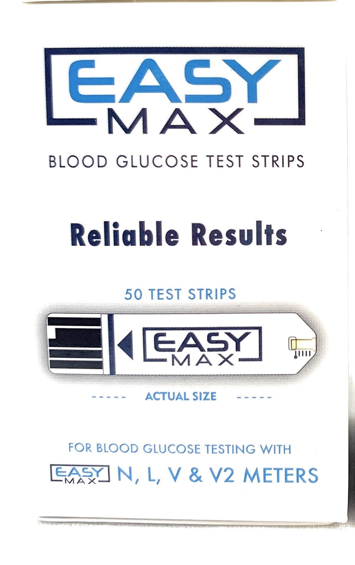 Blood Glucose Test Strips 50 Ct Z498486