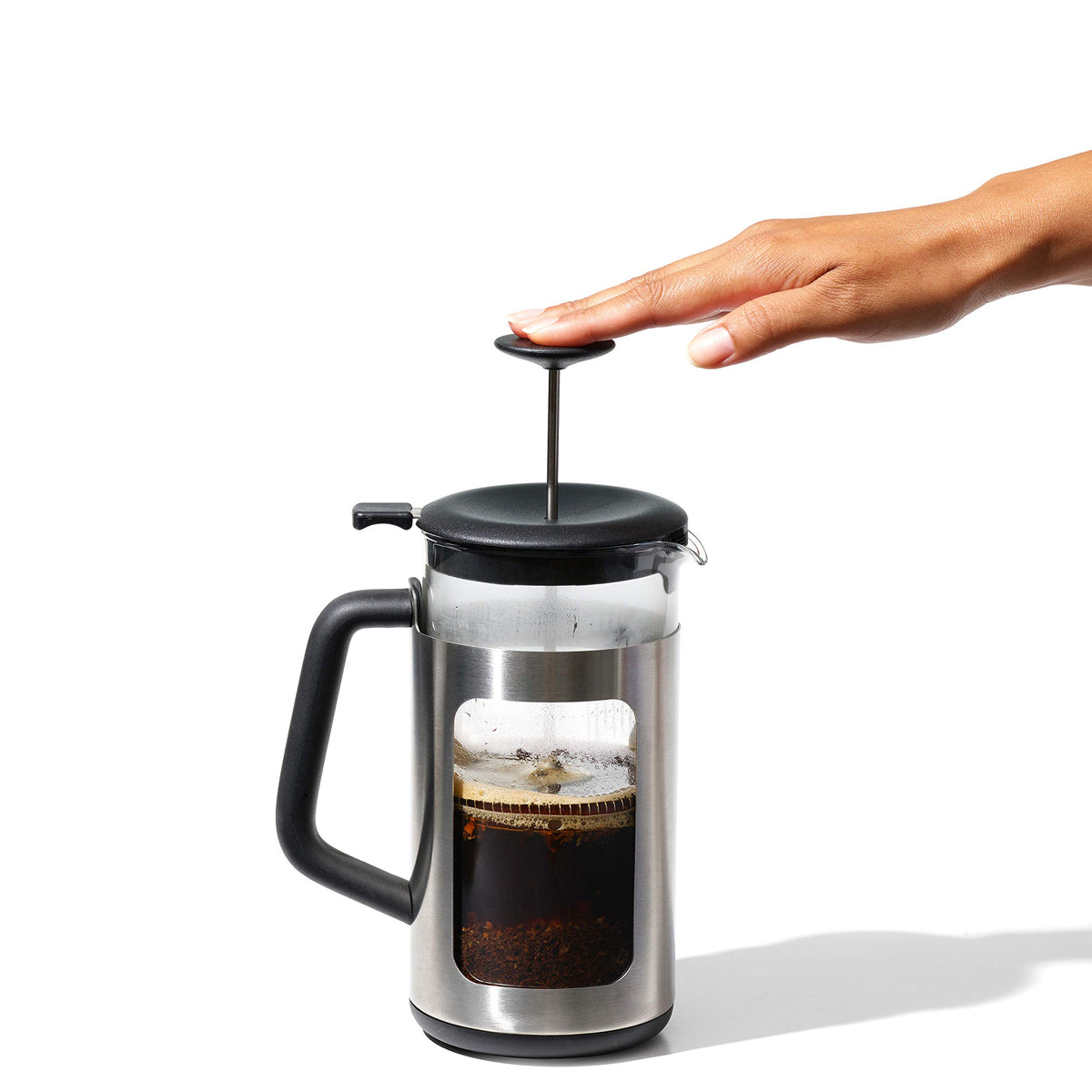 Stainless Steel French Press Coffee Maker 32oz S5097