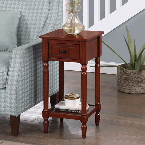 1 Drawer Accent End Table with Storage Drawer and Shelf D655