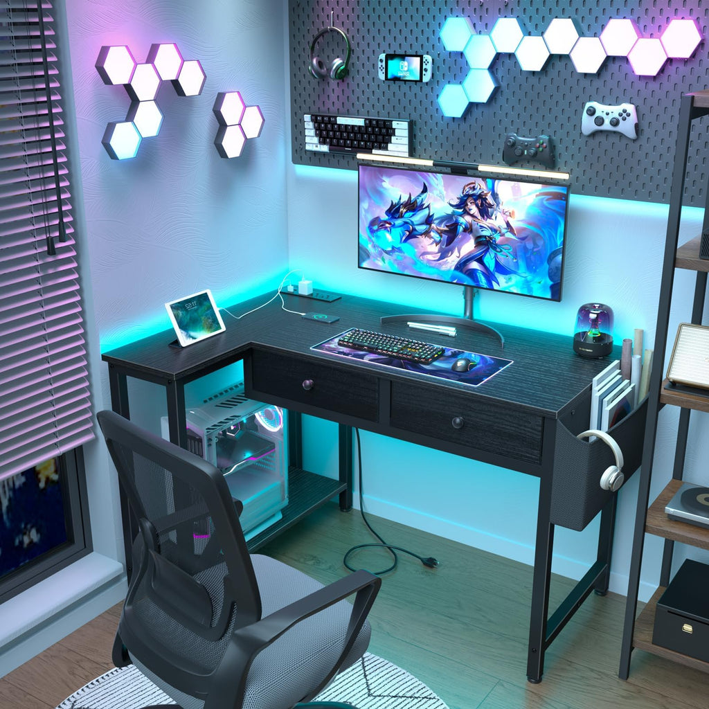 Black Corner Desk F628970