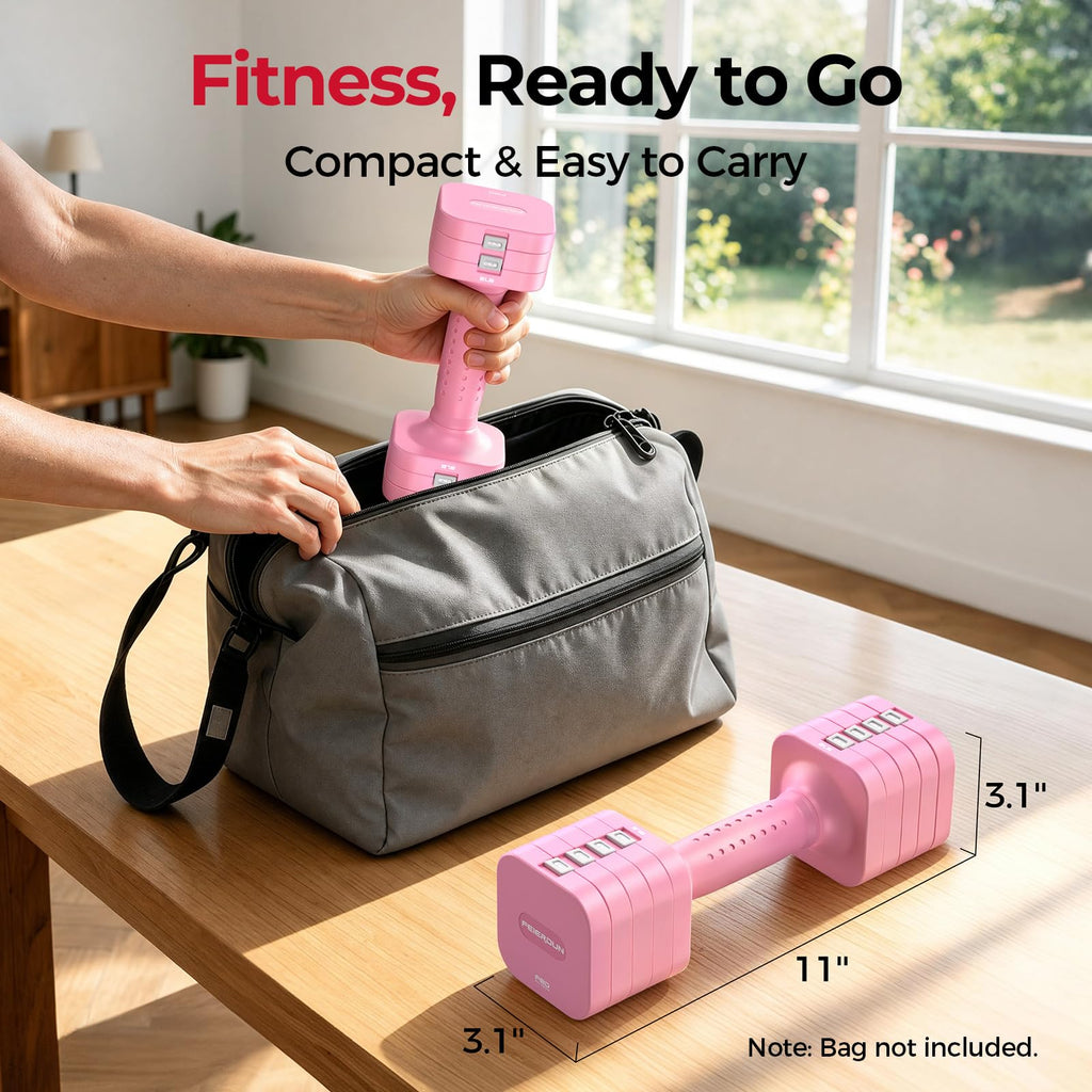 5-in-1 Adjustable Dumbbell Set R614