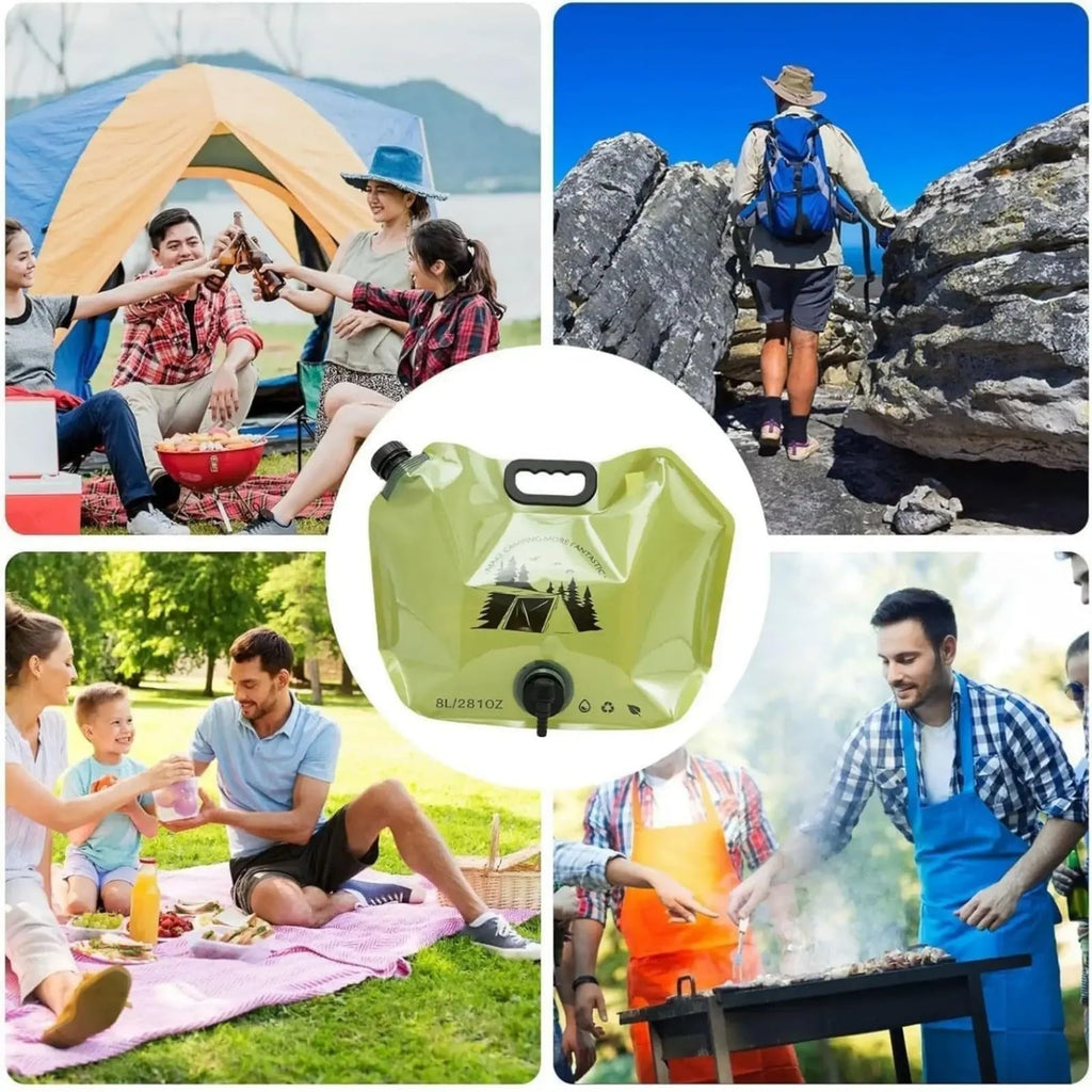 2 Gallon BPA-Free Leak-Proof Water Container with Faucet G484390