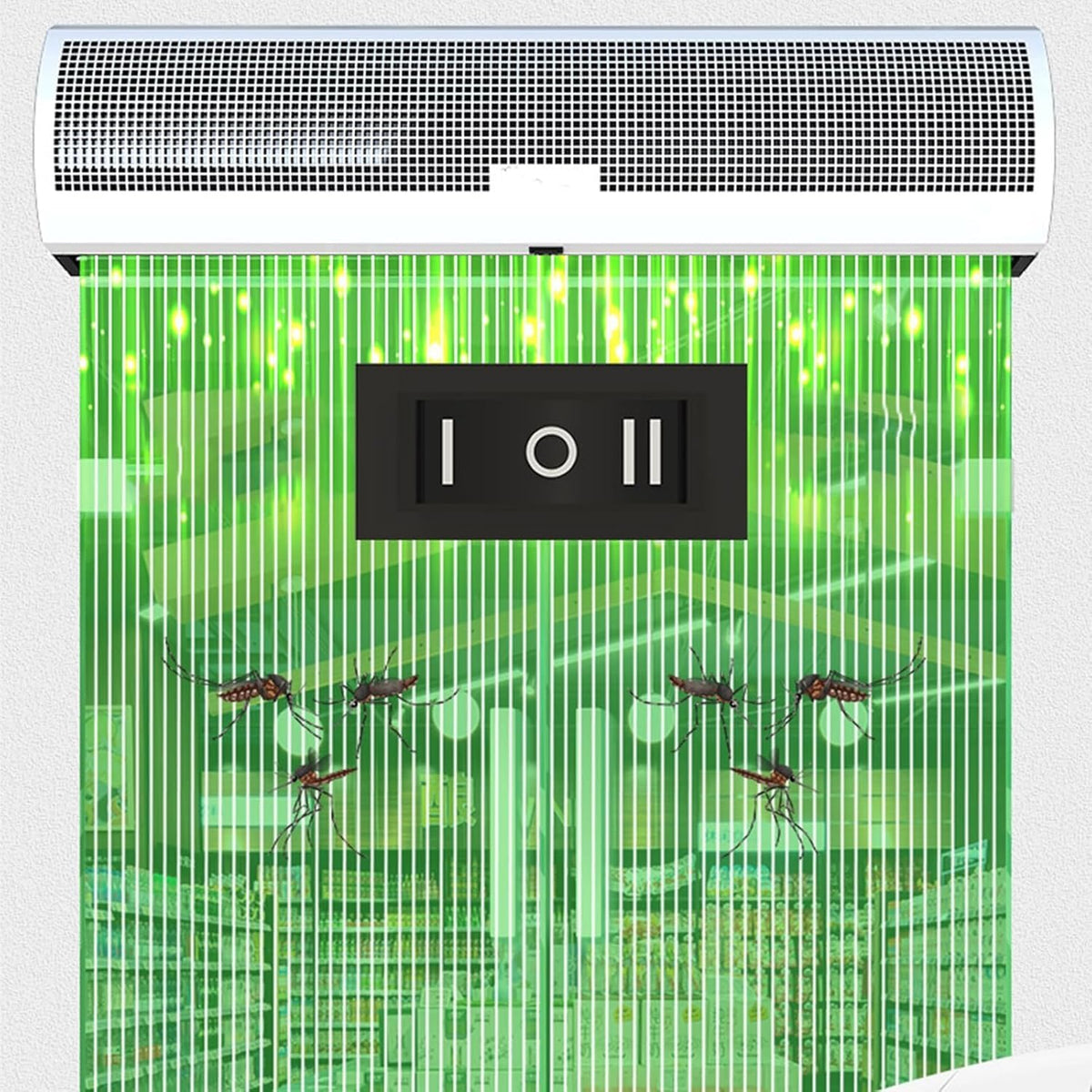 Wall-mounted Air Curtain Fan Z683