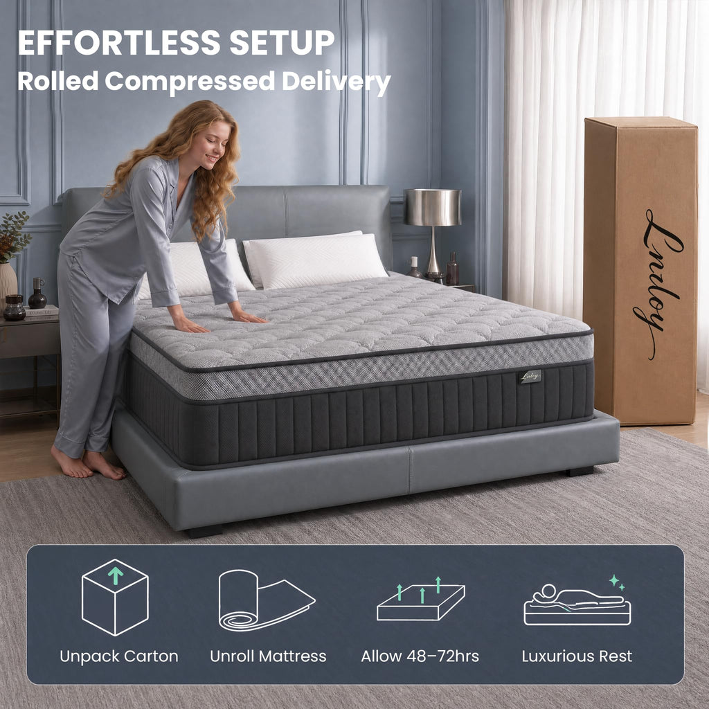 Full Size 12 Inch Hybrid Mattress F834417