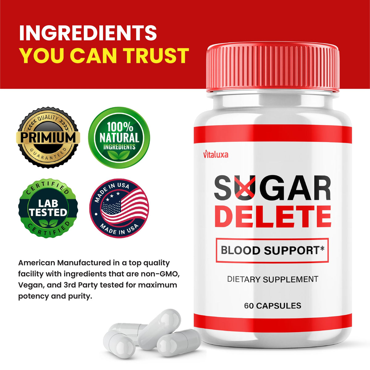 3 Pack 180 Capsules Blood Support Supplement X5570