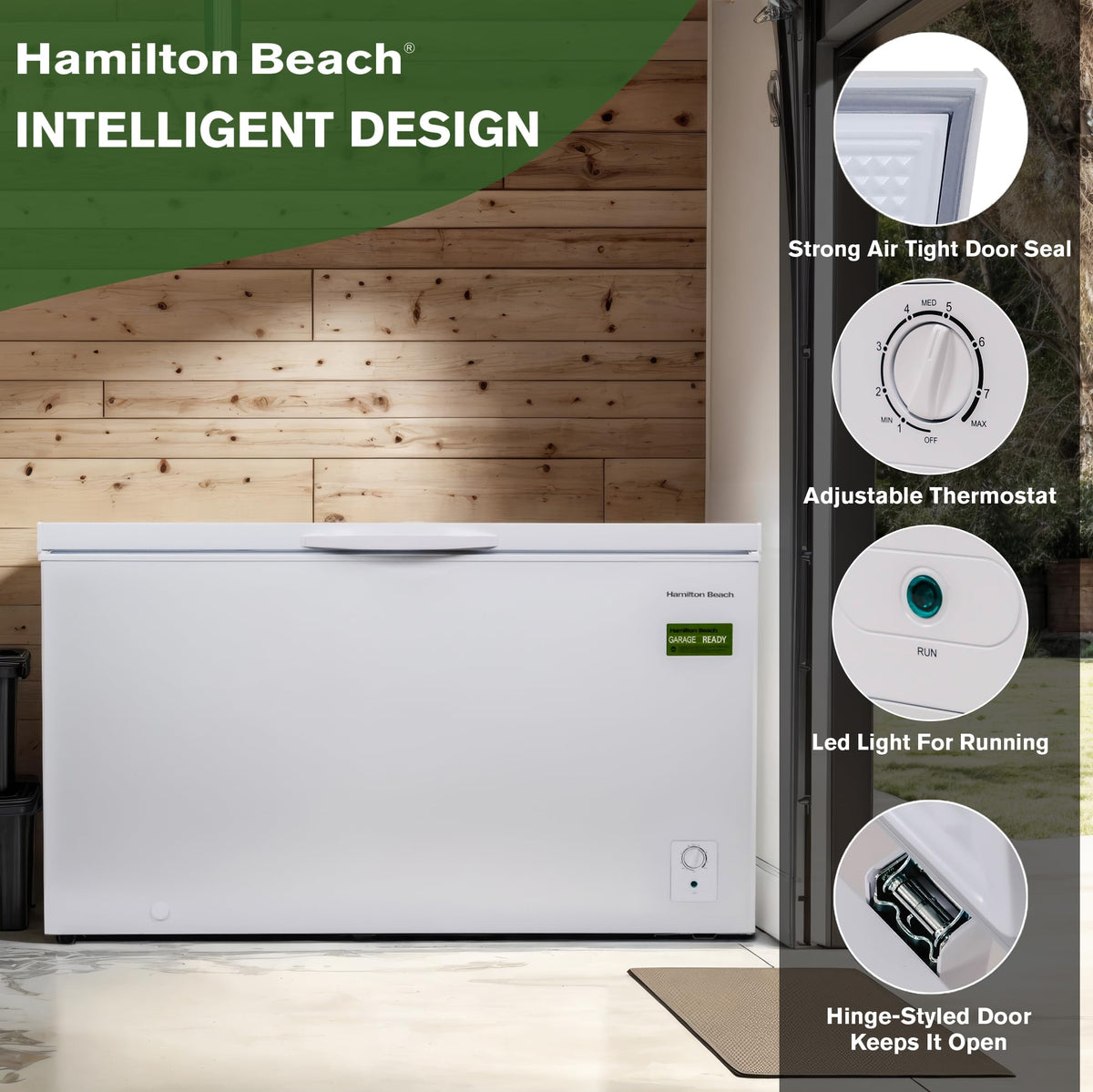 White 14 cu ft Chest Freezer P515318