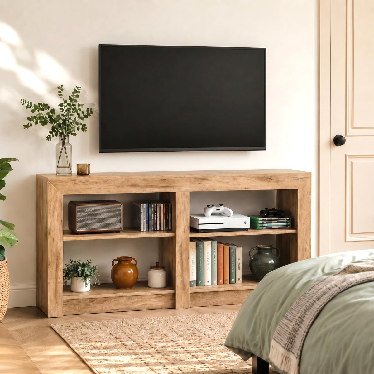 Tall TV Stand for TVs Up to 65 Inches N978