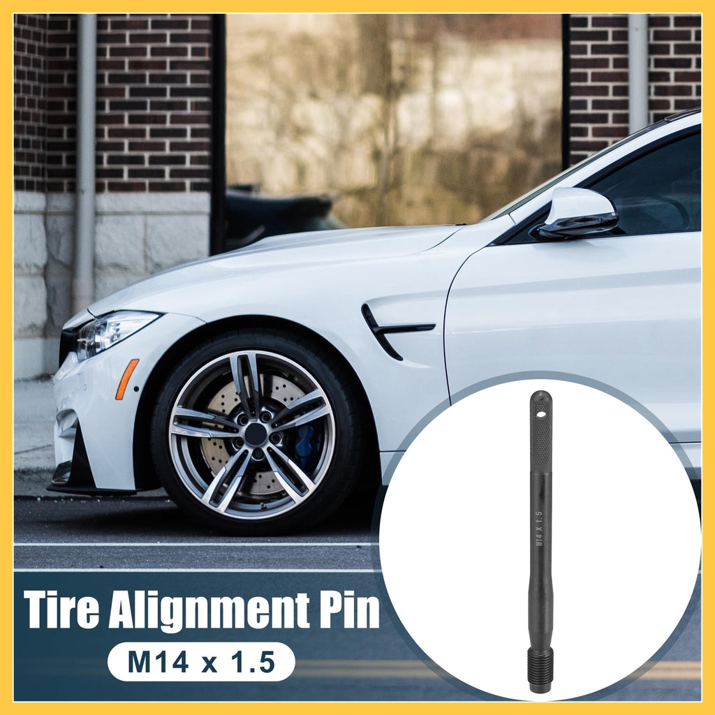 Black Carbon Steel Wheel Hangers Alignment Pin M14x1.5 H812288