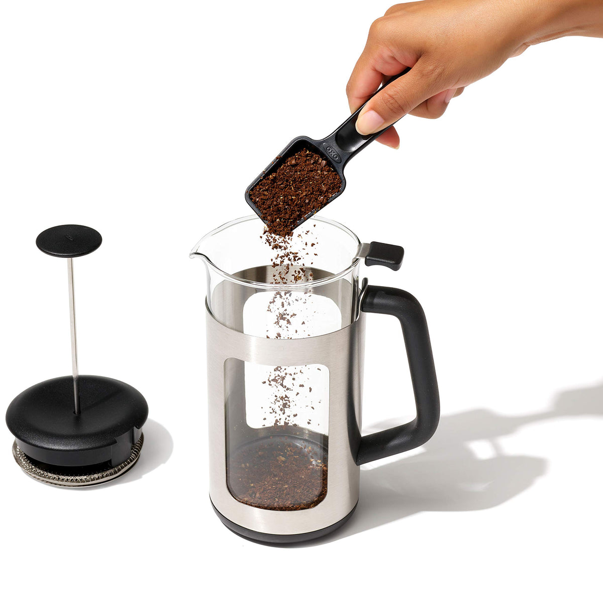 Stainless Steel French Press Coffee Maker 32oz S5097