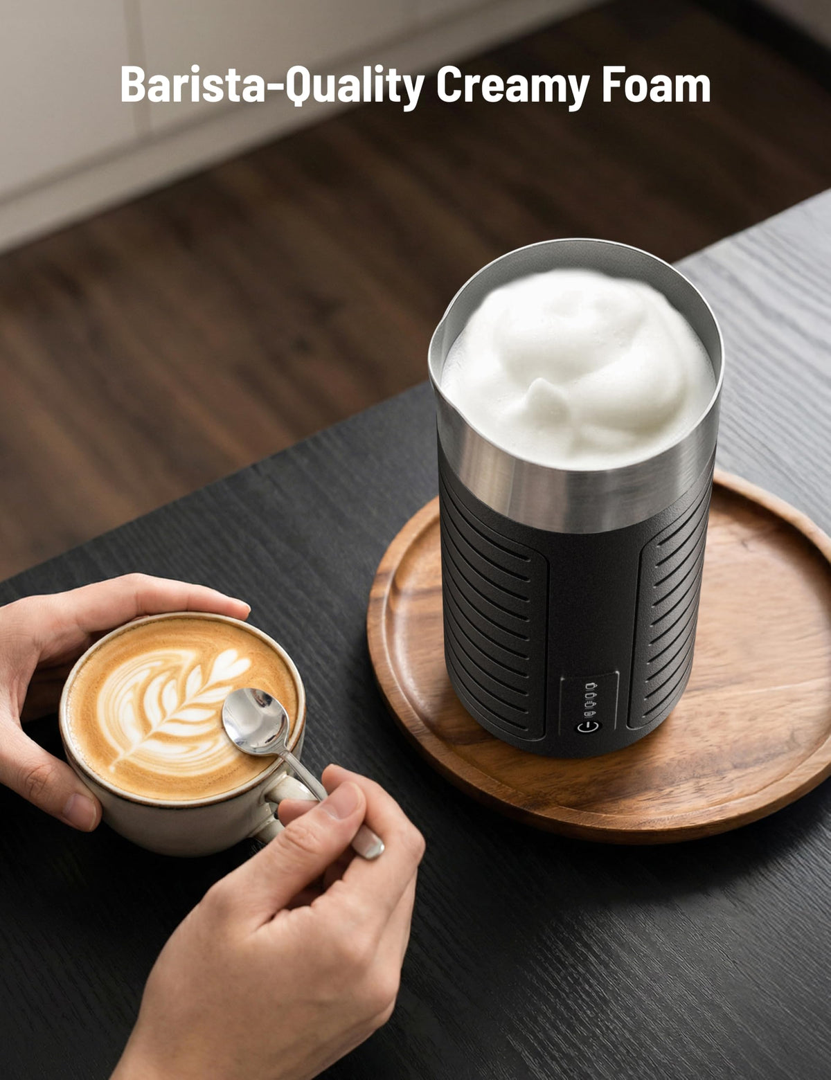 Waterproof Electric 4-in-1 Milk Frother X179