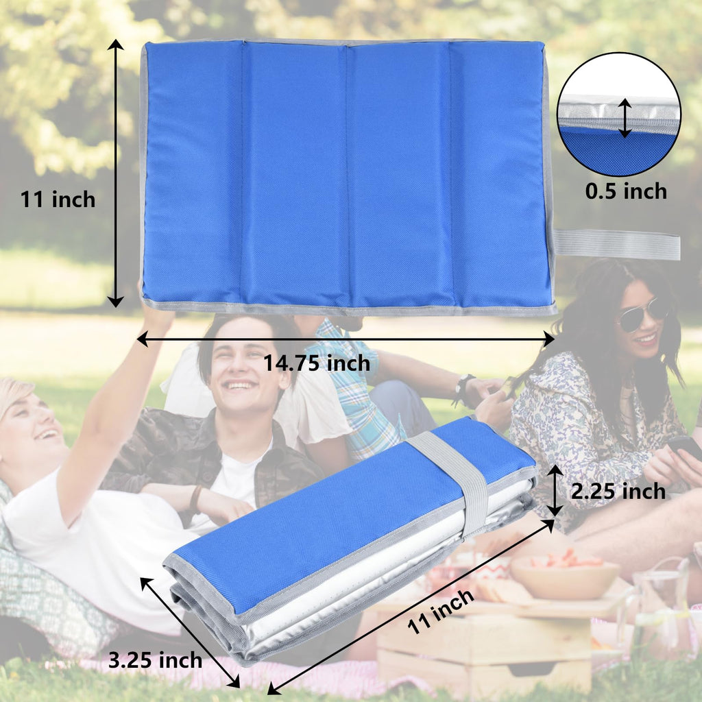2 Pcs Foldable Foam Seat Cushion H5329