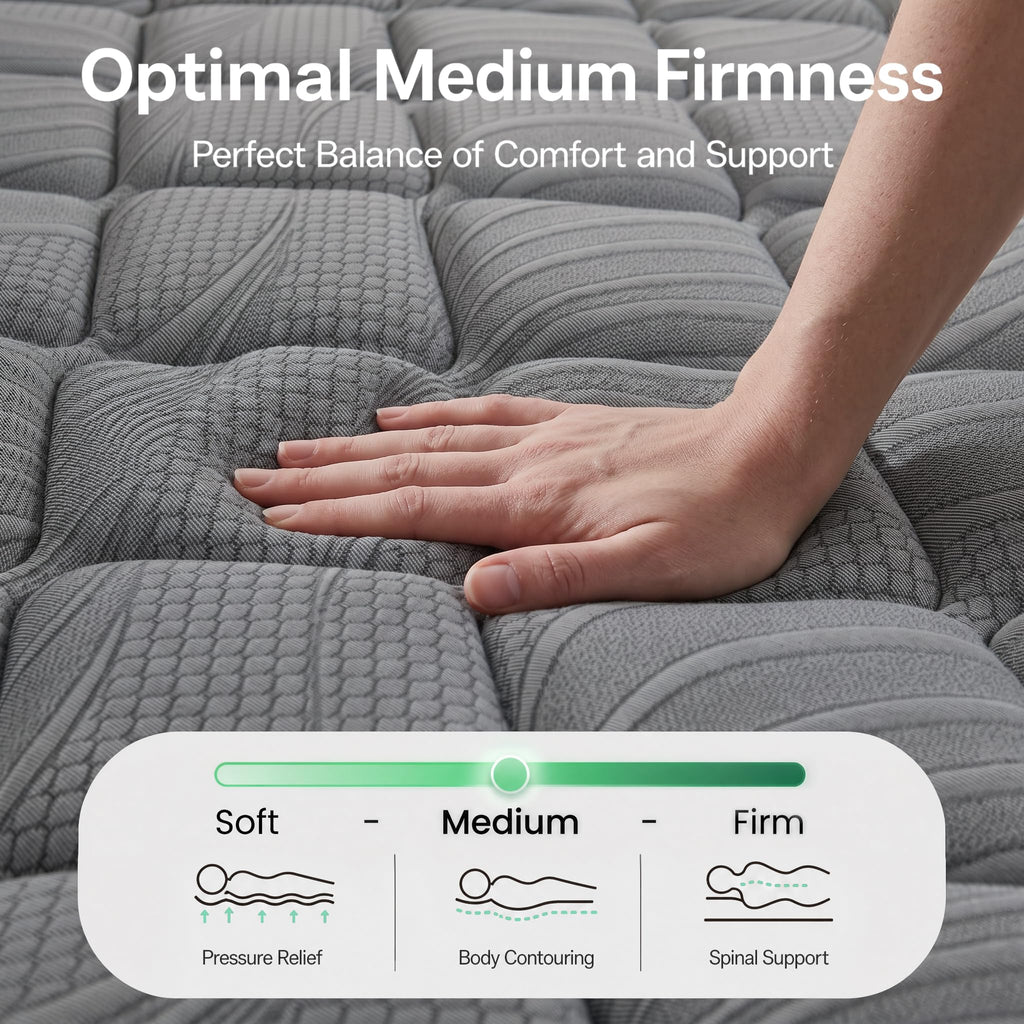 Full Size 12 Inch Hybrid Mattress F834417