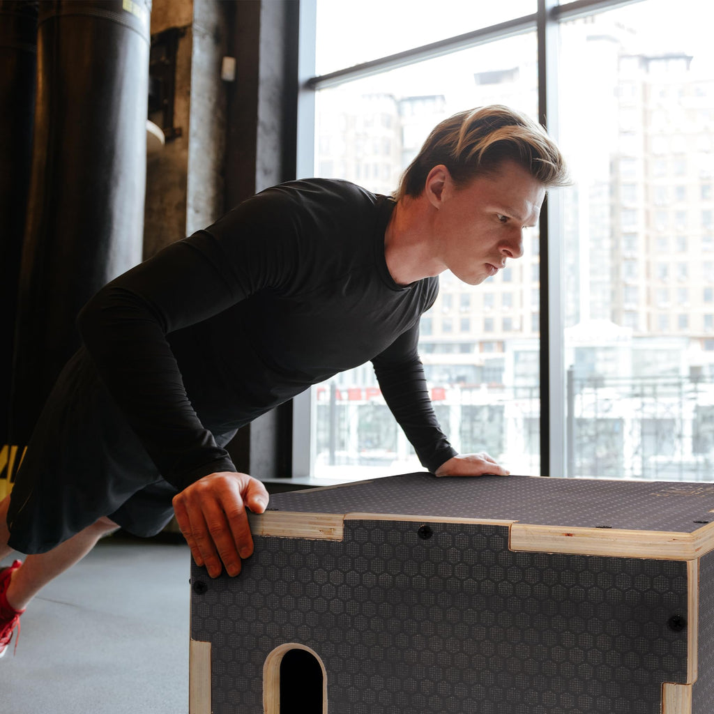 Wooden Plyo Box Jump Exercise Platform P3816