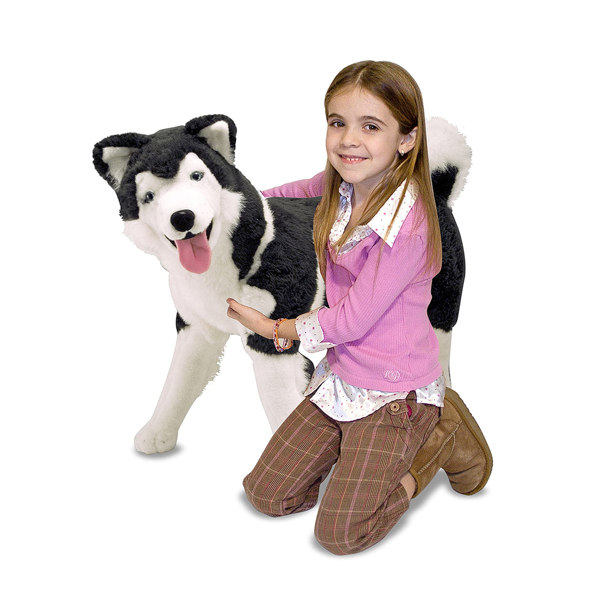Lifelike Stuffed Animal Dog H435189