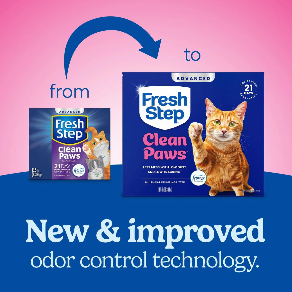 18.5 lb 2 Pk Clumping Cat Litter M79194