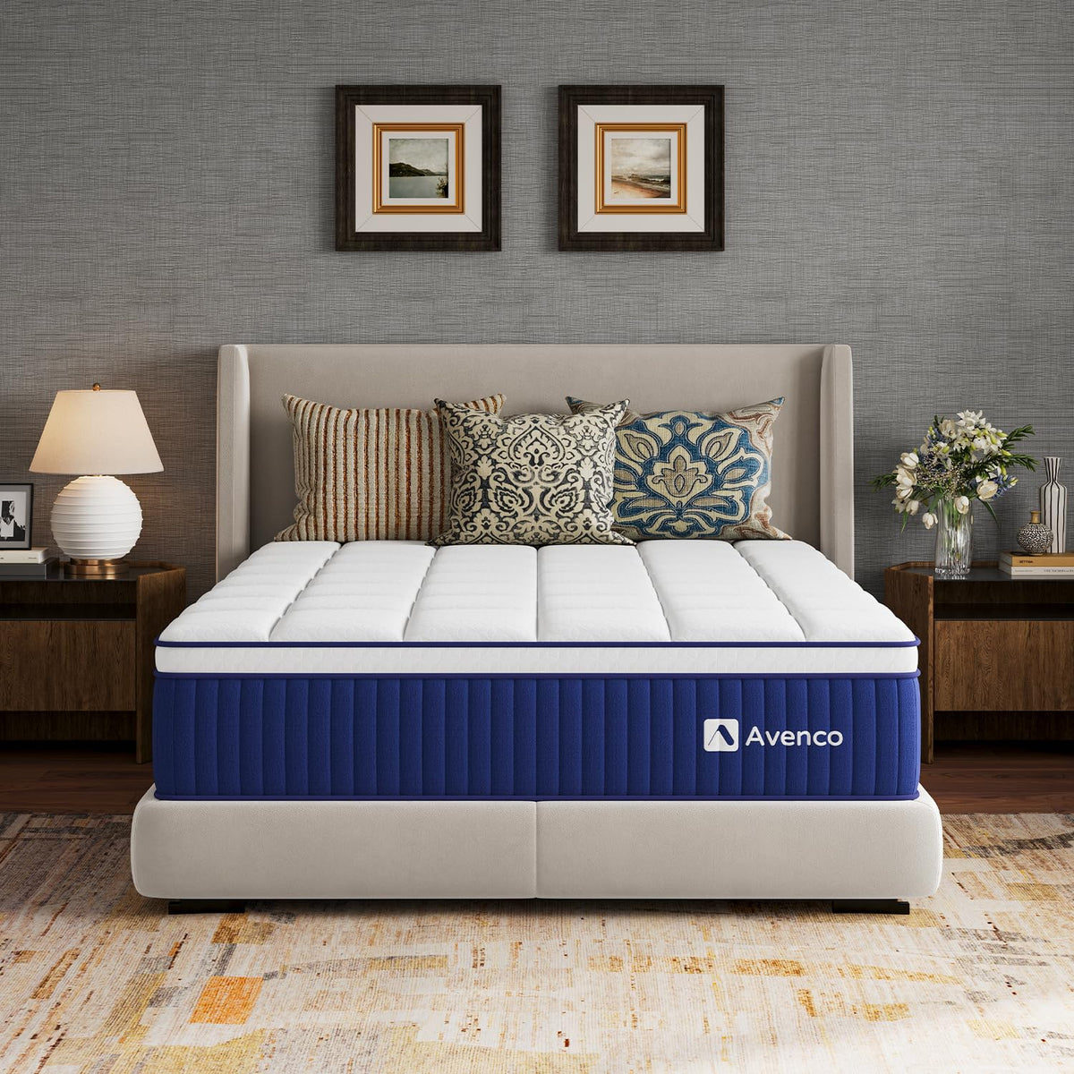 12 Inch Full Size Hybrid Gel Memory Foam Mattress S1838
