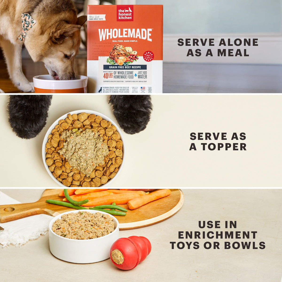 Whole Grain Chicken Recipe Dehydrated Dog Food 10 lb K44684