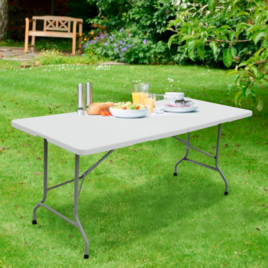 6ft Folding Plastic Table L55277