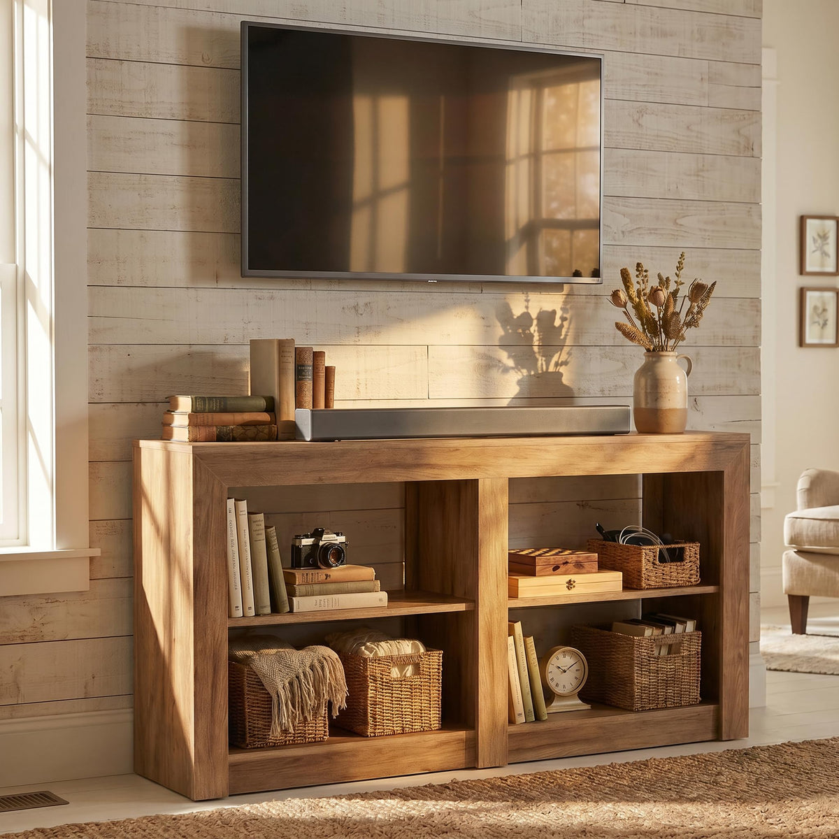 Tall TV Stand for TVs Up to 65 Inches N978