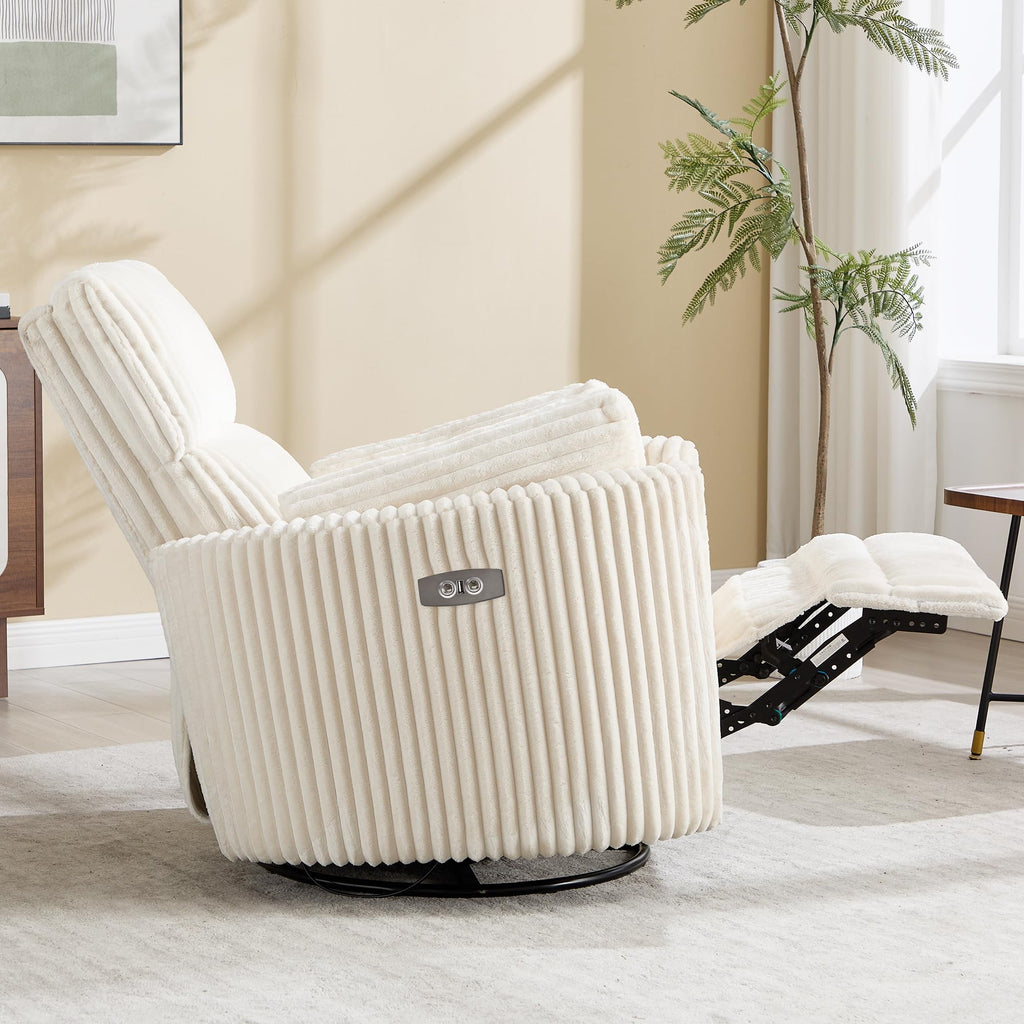 Power Recliner Swivel Glider Rocking Chair with USB Port I1494