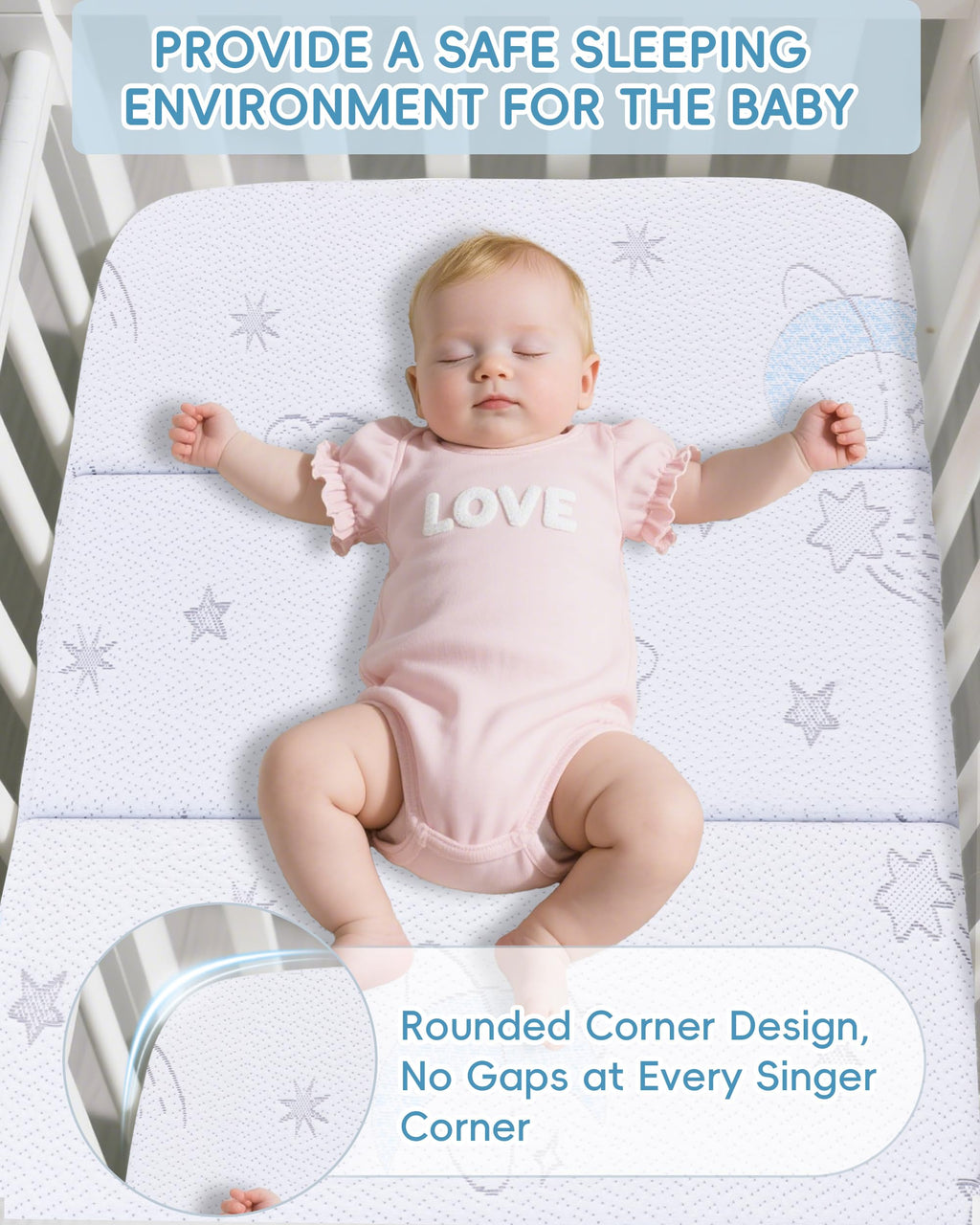 Trifold Pack and Play Mattress 38"x26" E121375