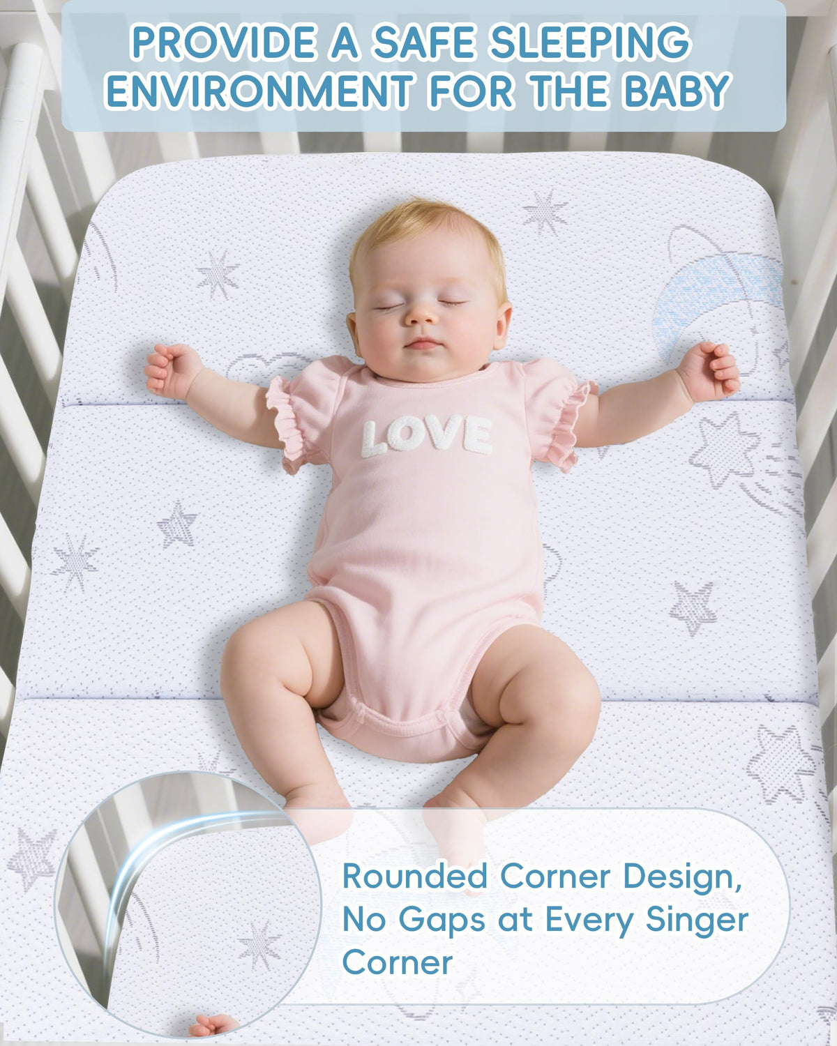 Trifold Pack and Play Mattress 38"x26" E121375