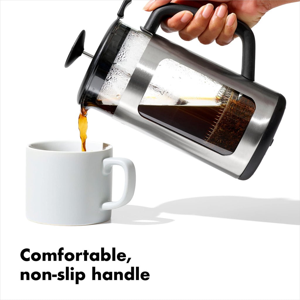 Stainless Steel French Press Coffee Maker 32oz S5097