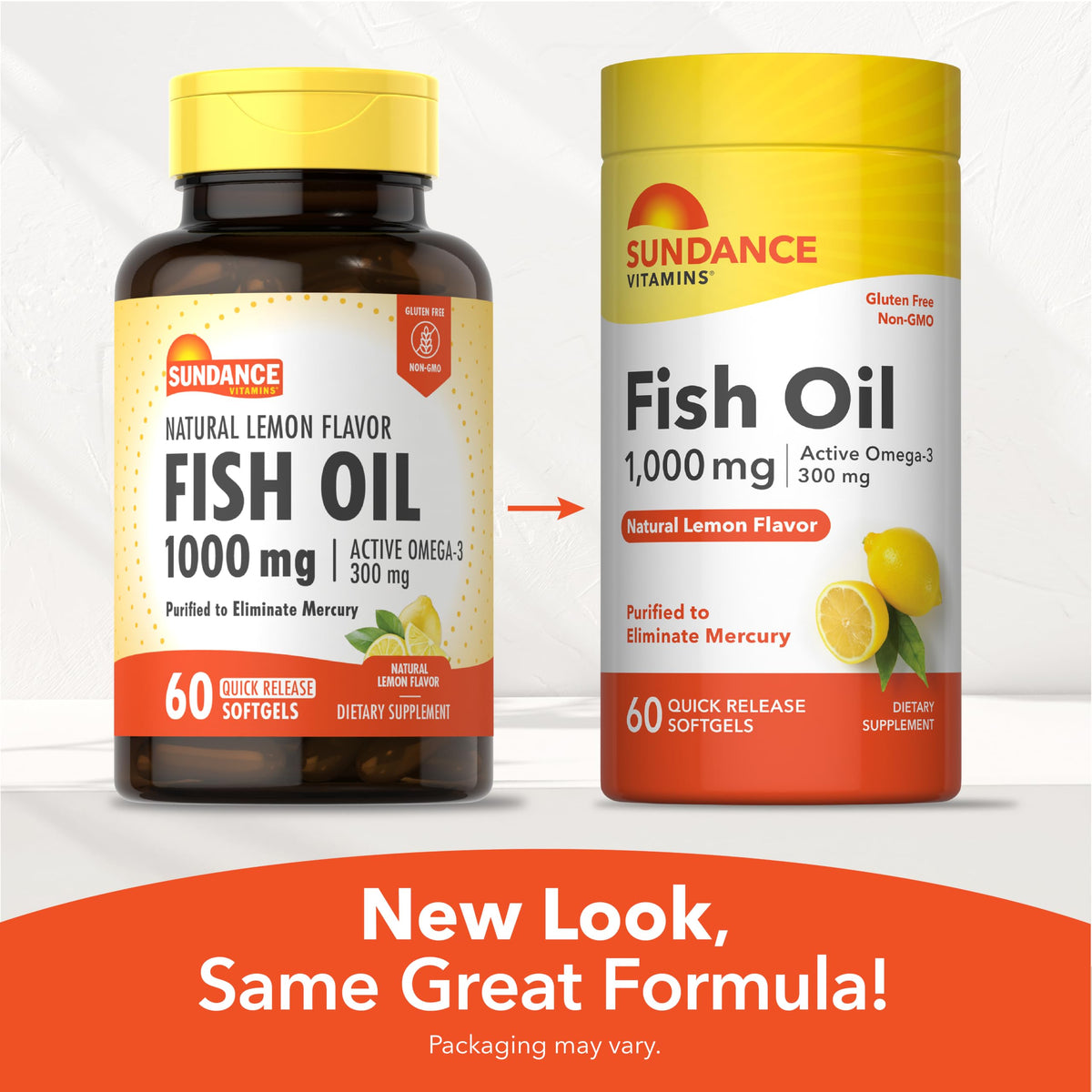 Fish Oil Omega 3 Supplement 1000mg 60 Softgels G148