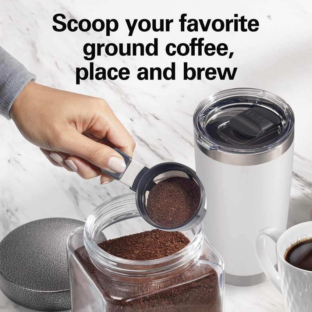 Single Serve Coffee Maker Black Z154529