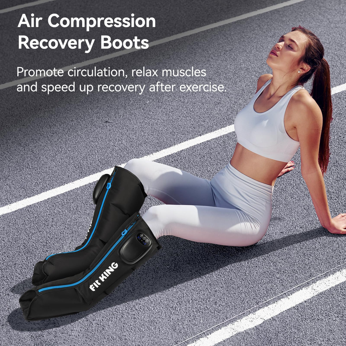 Cordless Foot and Calf Massage Boots V714
