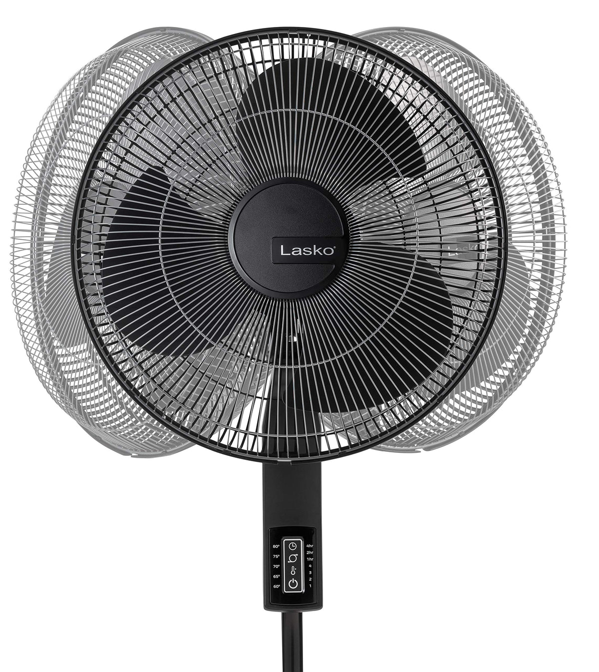 Oscillating Pedestal Fan 16" Black R61189