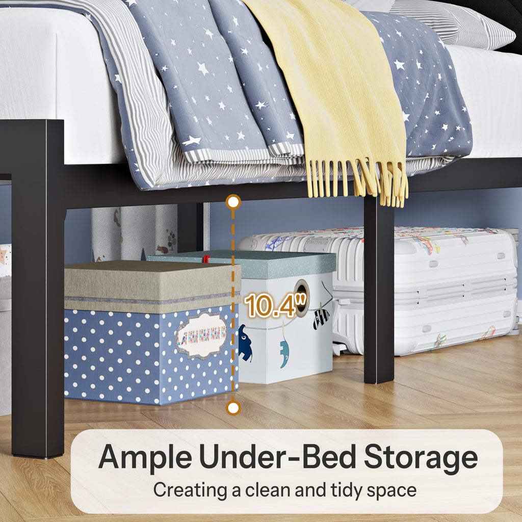 Queen Bed Frame with USB Charging Station F313295