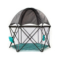 Baby Delight Go with Me Eclipse Deluxe Playard, Watercolor Stripe Base → Watercolor Stripe Playard P138585